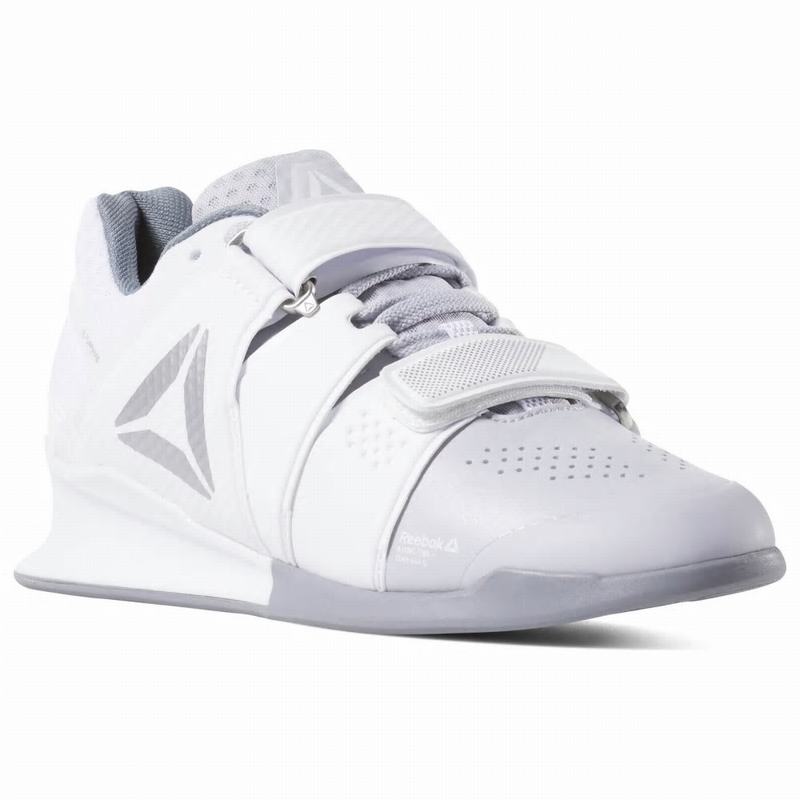 Adidasi Training Reebok Legacy Lifter Dama Albi/Gri/Argintii Romania ZI5833AE